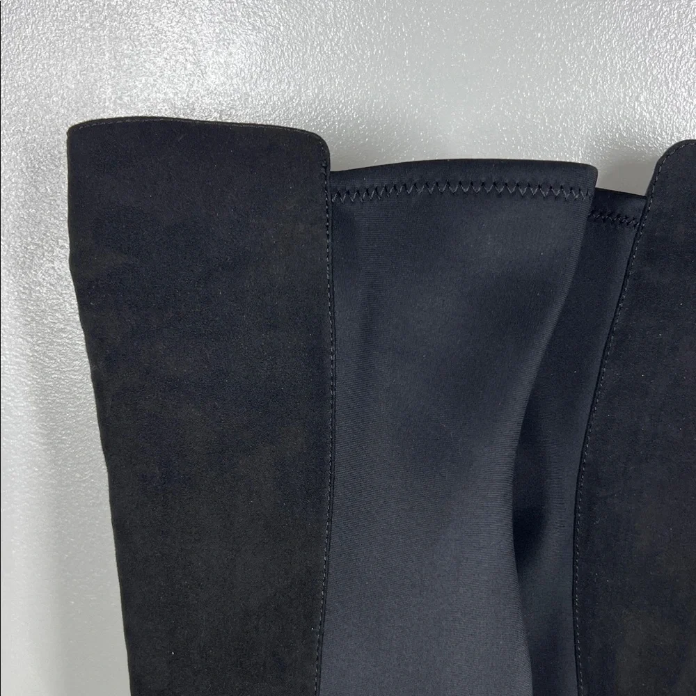 J. Crew Black Over-the-Knee Stretch Boots